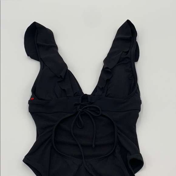 Robin Piccone Ruffled Sleeve One Piece - NWOT - Picture 5 of 9